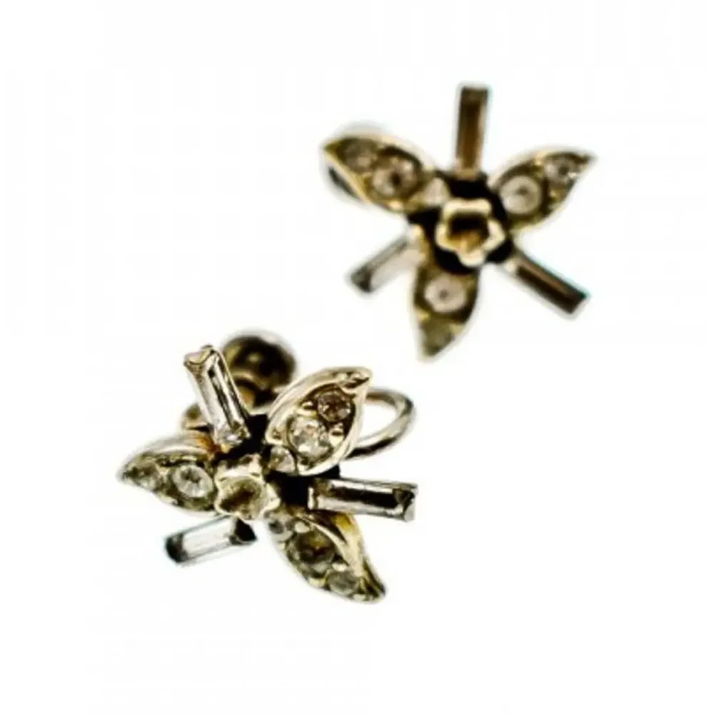 925 Sterling Silver White CZ Earrings